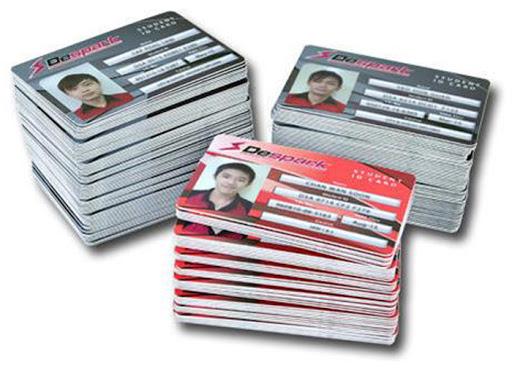 PVC Coated Printed ID Cards, Size : Standard