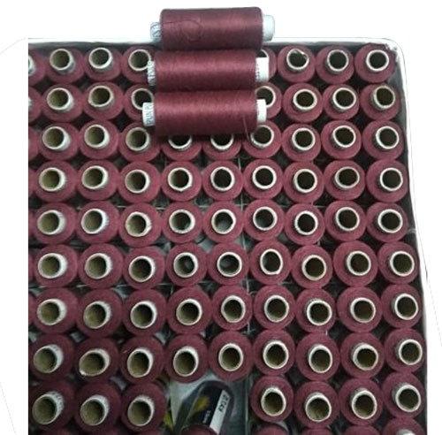 Dyed spun polyester thread, Packaging Type : Corrugated Box, Hdpe Bags