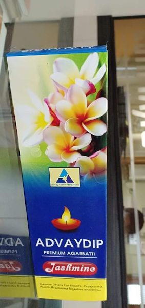 Leaf Jasmine Incense Sticks, for Pooja, Aromatic, Church, Packaging Type : Packet, Paper Box