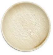 4 Inch Areca Round Shallow Plate, for Serving Food, Size : 4inch