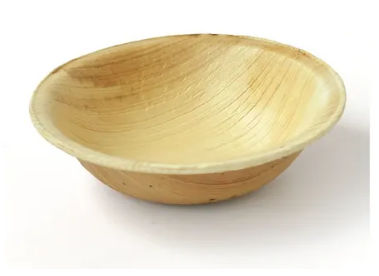 5 Inch Areca Round Bowl, for Serving Food, Feature : Disposable, Light Weight