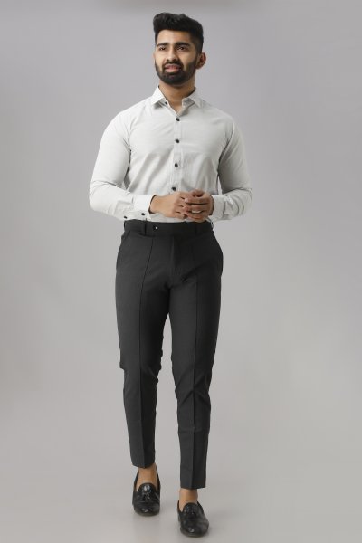 Plain Slim Fit Casual Shirt, Size : XL