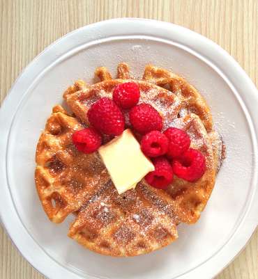 Power Almond Waffle