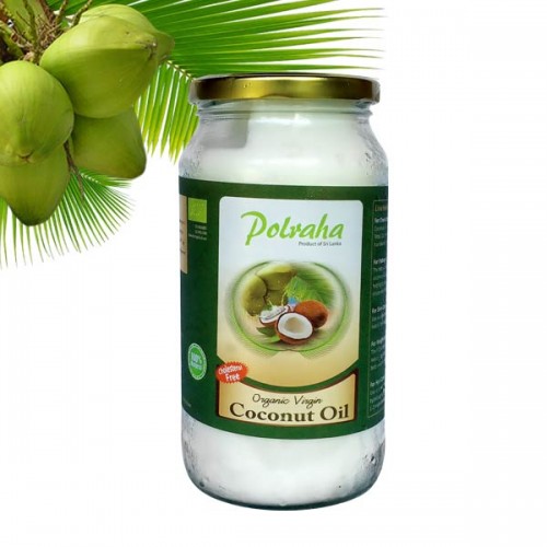 1L Organic Virgin Coconut Oil, for Cooking, Color : White