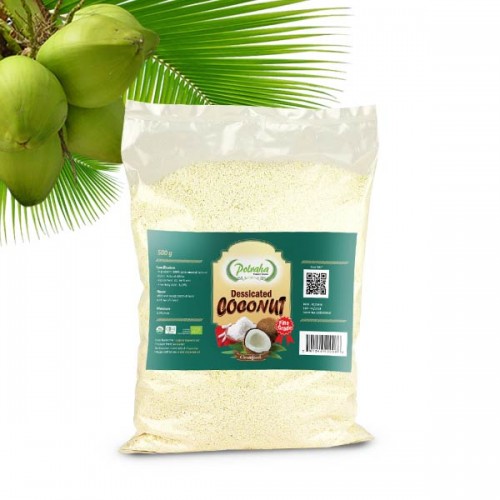 Polhara Soft Organic Desiccated Coconut, Shelf Life : 6-9 Months