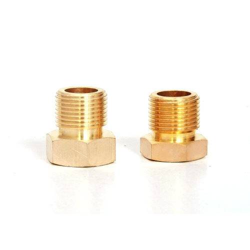 Brass Cylinder Nut, Color : Yellow