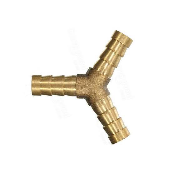 Polished Brass Hose Y Connector, for Automotive Industry, Feature : Four Times Stronger