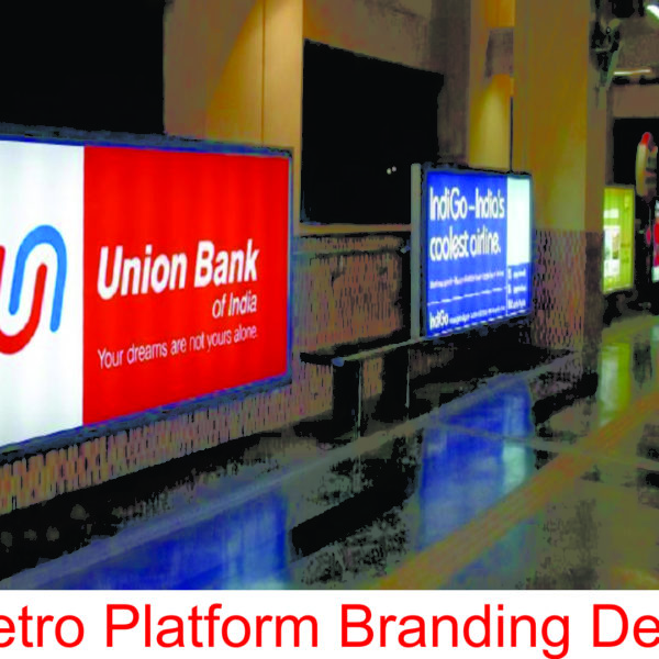 Metro Platform Branding Delhi