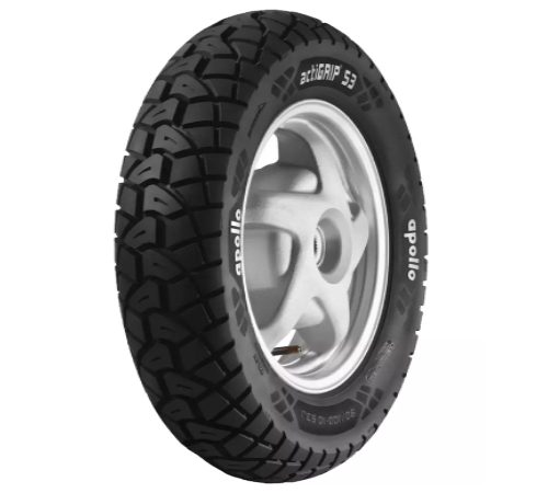 Apollo ACTIGRIP S3 90/100 10 Requires Tube Front/Rear Two-Wheeler Tyre