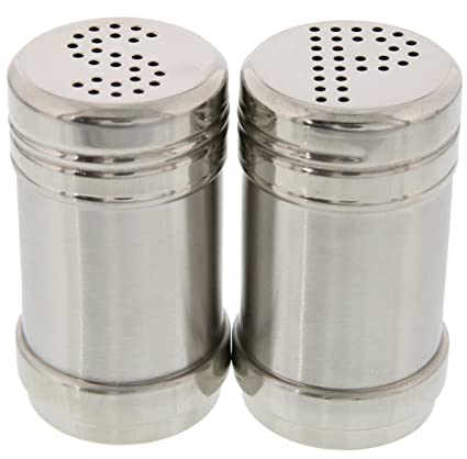 Stainless Steel Salt & Pepper Shaker