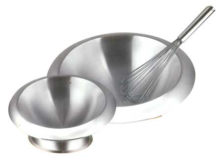 Stainless Steel Whip Bowl with Whisk
