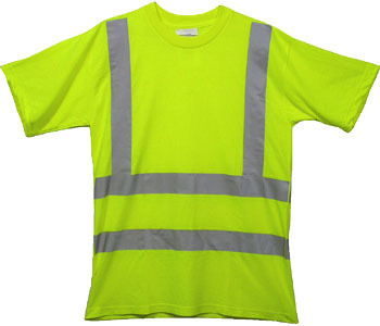 Safety T Shirt, Color : Yellow