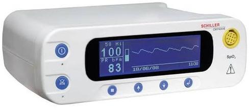 Schiller Oxywave PVC Desktop Pulse Oximeter, for Medical Use, Certification : CE Certified