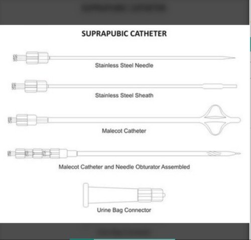 Suprapubic Catheter, Feature : Dimensional Accuracy, Fine Finished Light Weight.