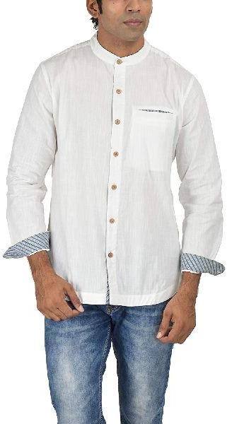 Plain Cotton Formal Shirt, Size : XL
