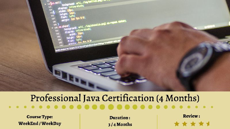 Professional Java Certification at best price in Kolkata West Bengal ...