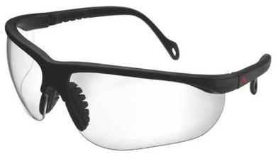 Nylon Clear Safety Spectacle, Color : White, Black