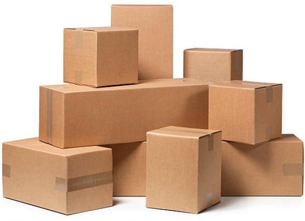 Rectangular Paper Corrugated Boxes, for Goods Packaging, Feature : Eco Friendly, Impeccable Finish