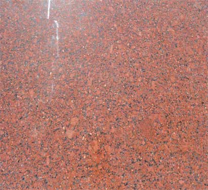 Polished Solid Imperial Red Granite Slab, for Bathroom, Floor, Kitchen, Wall, Feature : Crack Resistance