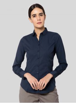 Blue Pinstripe Shirt