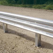 Polished Galvanized Steel Guard Rail, for Highway