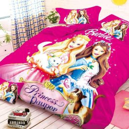 Blends Barbie Print Comforter Set, for Home, Hospital, Hotel, Lodge, Picnic, Technics : Patchwork