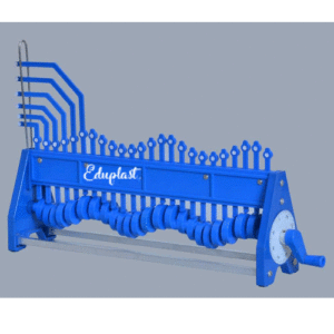 Wave Motion Apparatus, Transverse &amp; Longitudinal Waves, 24 Pulleys, Plastic
