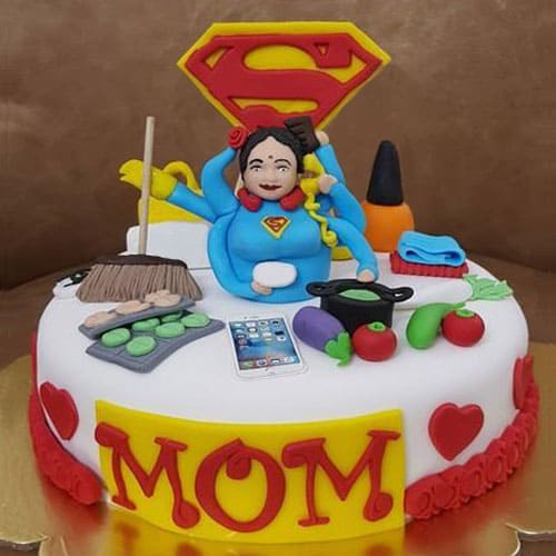 Delectable Super Mom Cake