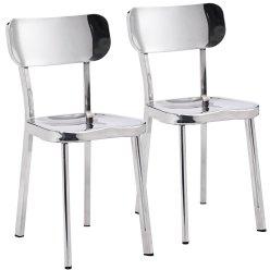 Stainless Steel Dining Chair, Shape : Rectangular