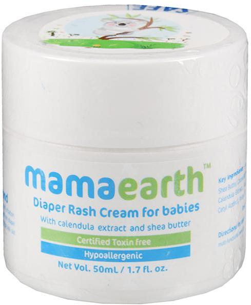 Mamaearth Diaper Rash Cream, for External Use Only, Feature : Safe