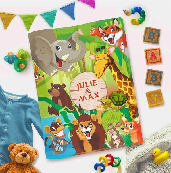 Customized Interactive Activity Book For Toddlers