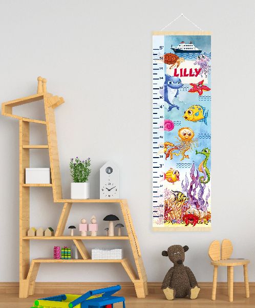 Under the Sea Themed Growth Chart