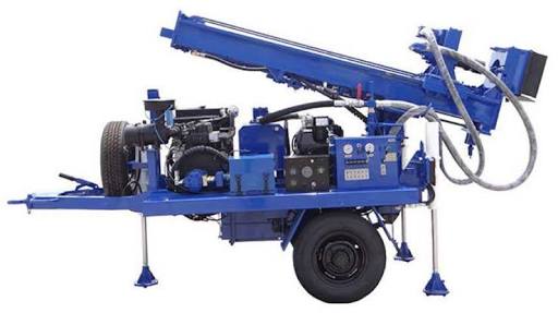 Hydraulic Trolley Mounted Drilling Rig, Feature : Easy To Operate, High Performance