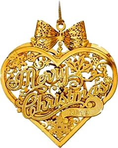 Antique GOLD CHRISTMAS ORNAMENTS, for Decoration, Feature : Attractive Design, Rust Proof, Shiny Look