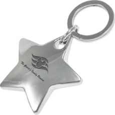 STAR SHAPED PERSONALIZED KEY CHAIN, Specialities : Attractive Designs