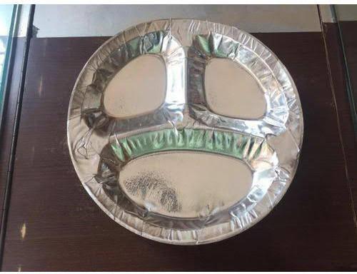 Paper Partition Plate, for Event, Party, Utility Dishes, Feature : Disposable, Disposable, Eco Friendly