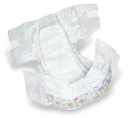 Plain baby diaper, Diaper Type : Cloth