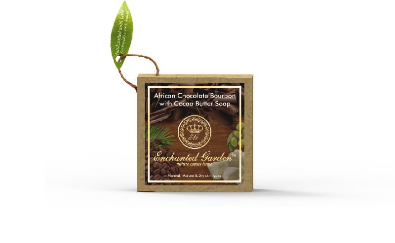 African Chocolate Bourbon Chocolate Butter Soap