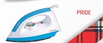 Electric Plastic Pride Dry Iron, Feature : Durable, Energy Saving Certified, Fast Heating