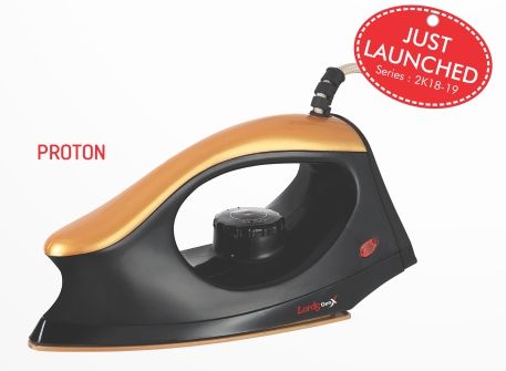 Electric Plastic Proton Dry Iron, Feature : Perfect Body Structure, Rust Proof, Stable Performance