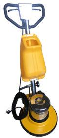 Automatic Single Disc Scrubber Machine, for Floor Cleaning, Color : Green, Yellow