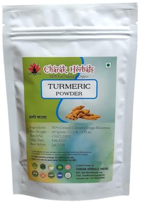 Charak Herbals Sun Dried Natural turmeric powder, Shelf Life : 2years