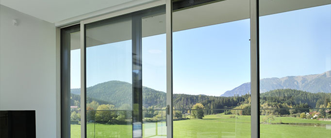 Remote Slide Door, Main Material : Glass