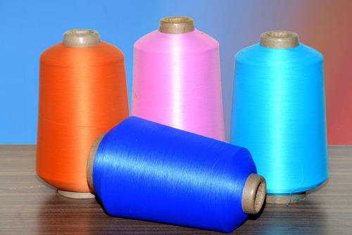 Nylon Dyed Yarn, for Clothes, Sewing, Feature : Anti-Pilling, Eco-Friendly, Moisture-Absorbent