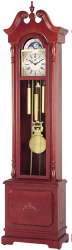 Wood Federal Grandfather Clock, Color : Brown