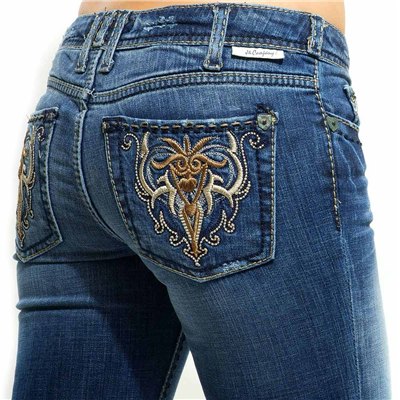 Ladies Embroidered Jeans, Feature : Anti Wrinkle, Color Fade Proof