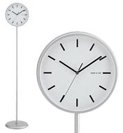 Glass Stand Metal Clock, Display Type : Analog