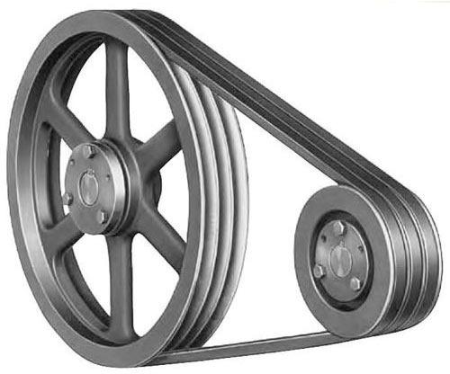 Round Iron v belt pulleys, for Machinery, Feature : Corrosion Resistance