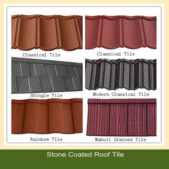 Ceramic stone coted Roofing Tiles