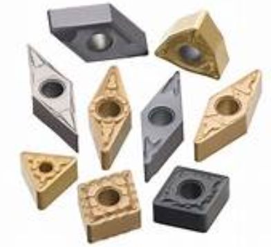 Coated Metal CNC Turning Machining Inserts, for Industrial Use, Color : Metallic